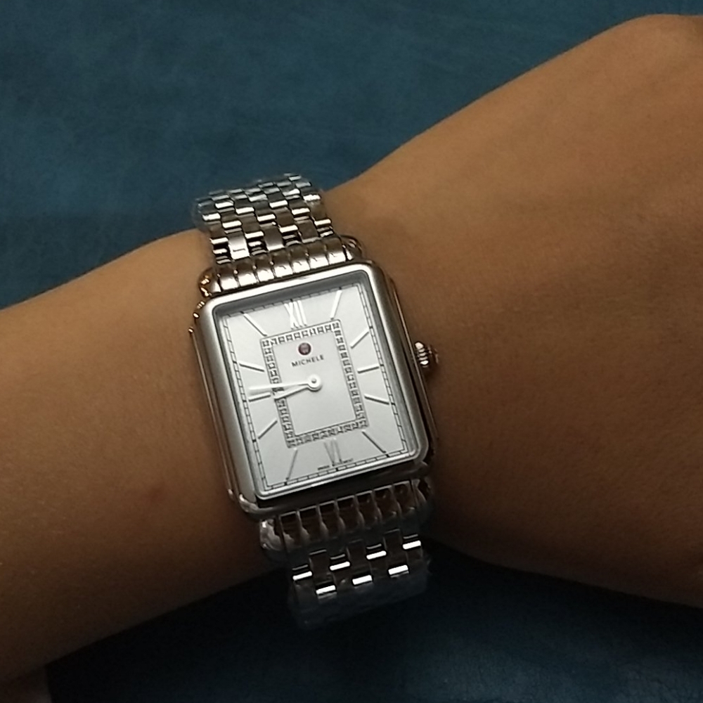 Michele Women's Deco II Mid Watch - Picture 14 of 14